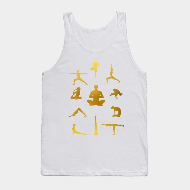 Yoga for men Tank Top by erzebeth